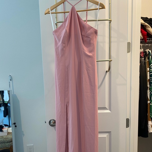 NWT  Revolve Lovers + Friends Averill Gown in dusty pink - Picture 5 of 6